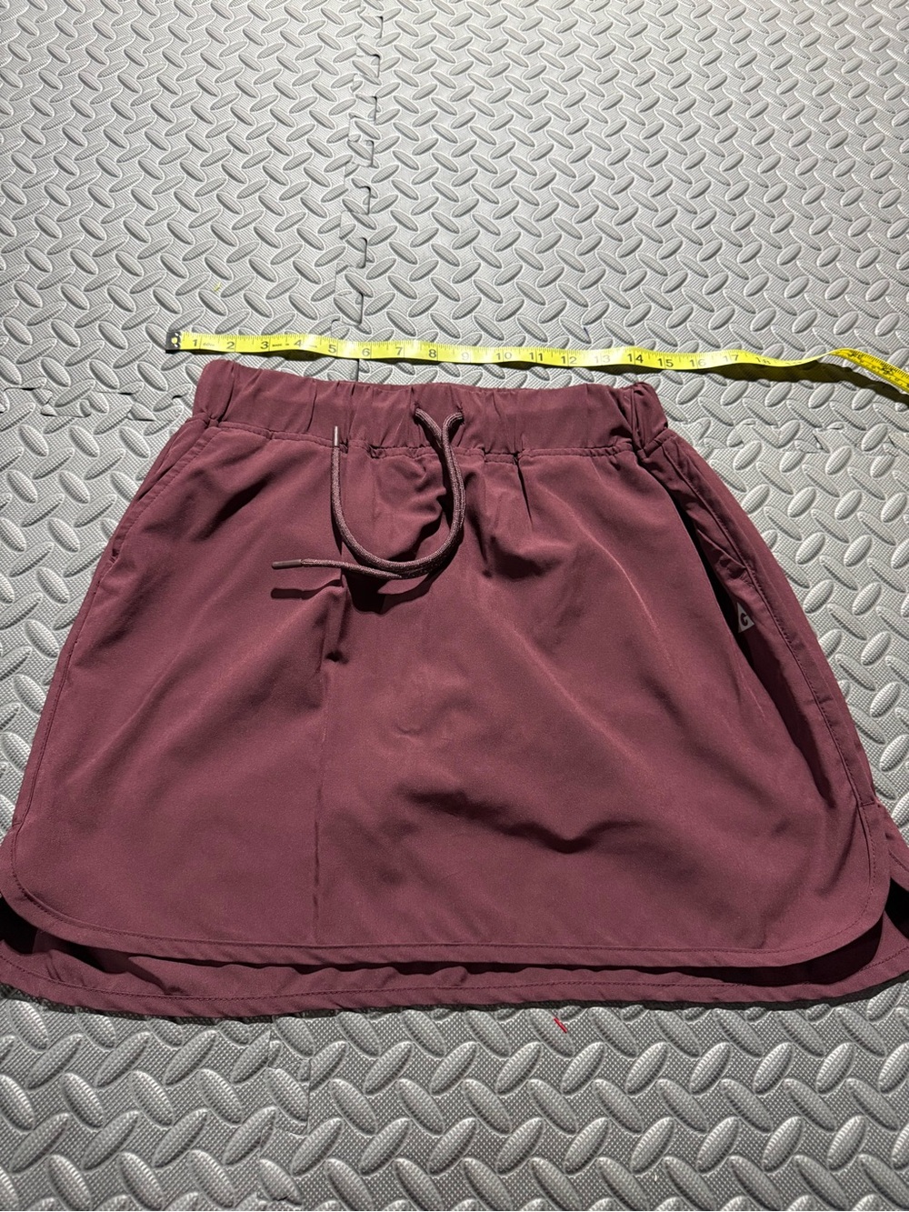 Gerry Weber Burgundy Drawstring Skort